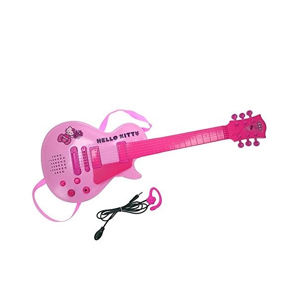 Reig/hellokitty - 1505 - Guitare Electronique Avec Micro - Hello Kitty