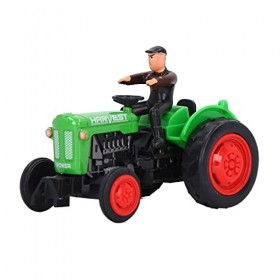 Shanrya Jouet de Tracteur de Ferme, Mini-Voitures en Alliage de Plastique pour la décoration et la Collection de la Maison