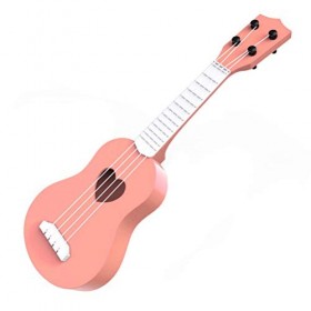 Semme - Guitare Miniature Blanc - Mini Instrument avec étui - Enfan