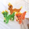 SANWOOD Poupée du zodiaque dragon en peluche 2024, pendentif en peluche mignonne du zodiaque, poupée animale, décoration de f