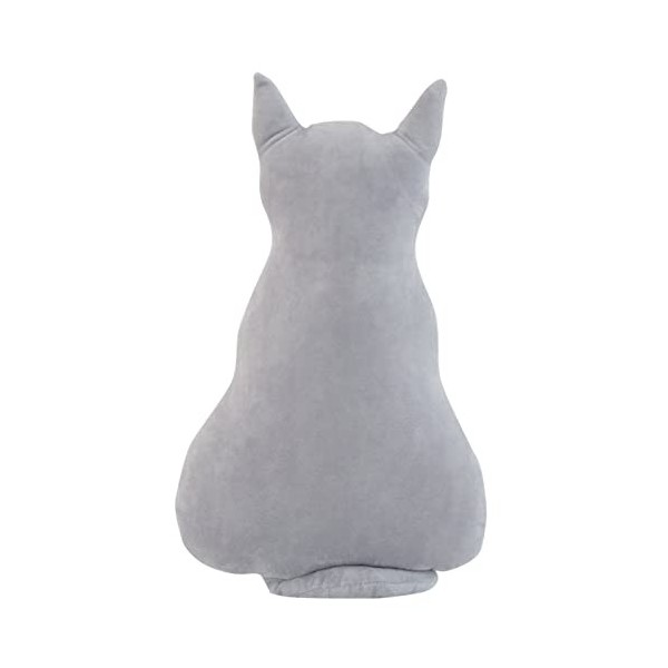 Hxiaen Chat mignon, dos en peluche douce, jouet dombrage, coussin de canapé, coussin de siège, cadeau danniversaire XXL cm,