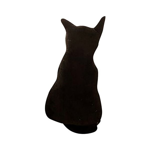 Hxiaen Chat mignon, dos en peluche douce, jouet dombrage, coussin de canapé, coussin de siège, cadeau danniversaire XXL cm,