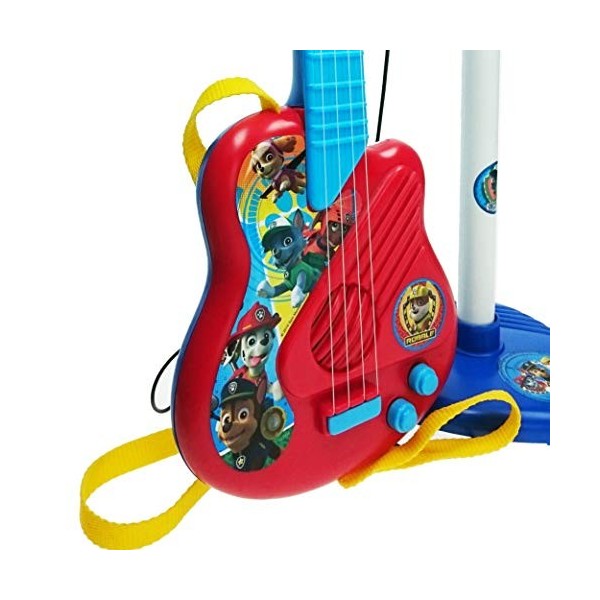 Reig Nickelodeon Set Micro et Guitare Paw Patrol, 2510, Bleu