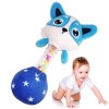 Rrichmaan Jouets hochets pour Tout-Petits - Hochets en Peluche Doux et Mignons pour lexercice de préhension,Jouets de dévelo