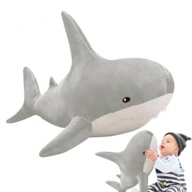 tongfeng Peluche de Requin Animal en Peluche - Peluche Requin Douce et Confortable | Animaux en Peluche Mignons pour Chambre 