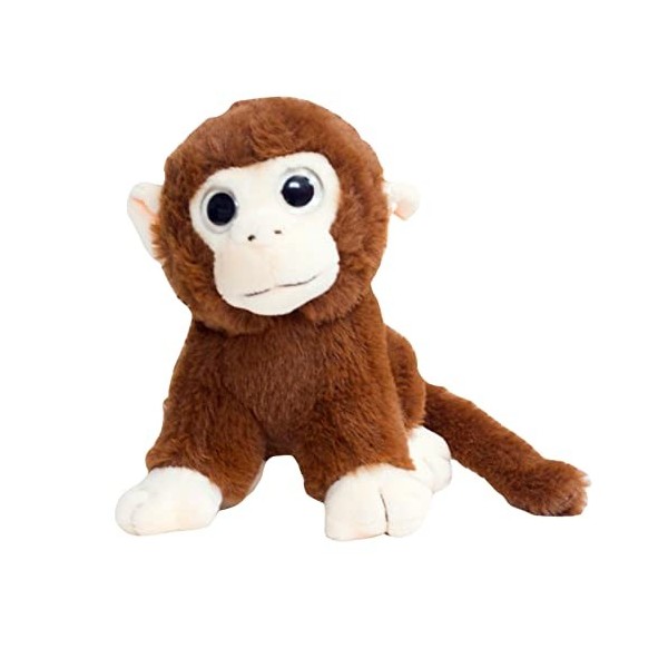 Rosixehird Singe en Peluche en Peluche - Oreiller de Couchage en Peluche Plushie - Oreiller de Couchage et décorations pour l