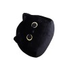 Guangcailun Chat Noir en Peluche Dessin animé Animal Forme Oreiller Doux Coussin en Peluche Belle poupée garçons Filles Cadea