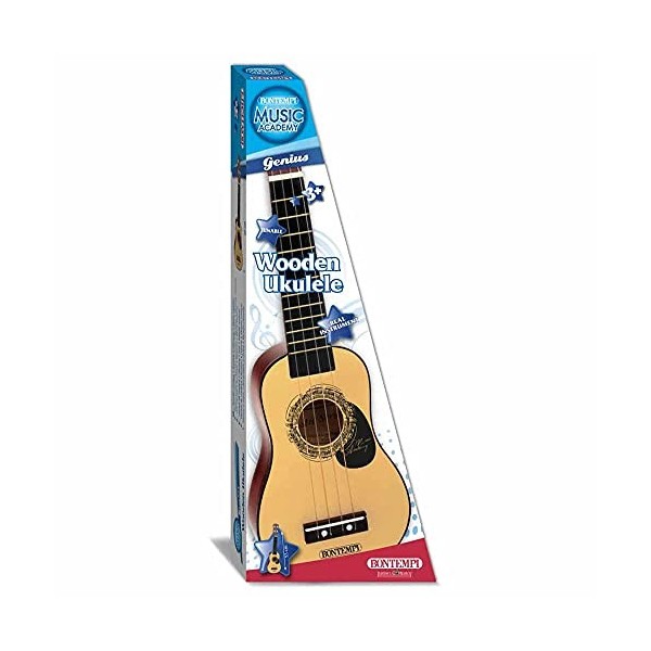 BONTEMPI - Wodden Ukulele, 52,5 cm 215330 