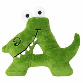 NICERAM Alphabet Lore Peluche, Alphabet Peluches Poupée Jouet Animal en Peluche Illumination 26 Lettres Anglaises Peluche Jou