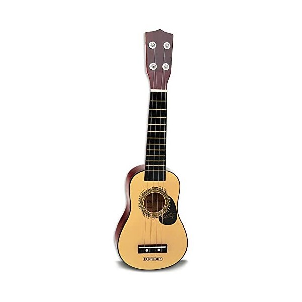 BONTEMPI - Wodden Ukulele, 52,5 cm 215330 