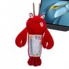 MISOYER Peluche Animal en Peluche Crevettes - crevettes drôle Clavier Peluches,Clavier crevettes poupée, 9,8/11,8 Pouces Doux