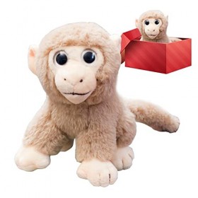 Anloximt Peluche Singe | Oreiller de Couchage en Peluche Plushie,Oreiller de Couchage et décorations pour la Maison, Compagno