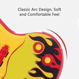 Jouets Dukulélé pour Enfants, Cordes de Jouet de Guitare Réglables pour Enfants, Conception Darc Classique, Jouet de Guitar