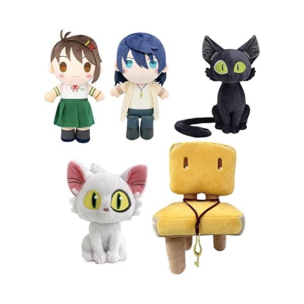 Suzume No Tojimari Peluche Chat Suzume Peluche Peluche Anime Movie Dessin animé Cadeau danniversaire Fête des Enfants Hallow