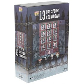 Funko- Advent Calendar: Pocket Pop: 13-Day Spooky Countdown Figurine de Collection, 48114, Multicoleur