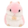 Surakey Hamster Peluche Porte Clés 10cm Interactifs Peluche Jouets Doux en Peluche Mignon Animal De Compagnie Poupée en Peluc