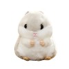 Surakey Hamster Peluche Porte Clés 10cm Interactifs Peluche Jouets Doux en Peluche Mignon Animal De Compagnie Poupée en Peluc