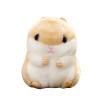 Surakey Hamster Peluche Porte Clés 10cm Interactifs Peluche Jouets Doux en Peluche Mignon Animal De Compagnie Poupée en Peluc