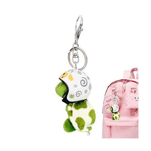 Nocapam Porte-clés tortue mignon | Poupée en peluche délicate Porte-clés doux Jouet mignon unique | Pendentif drôle de poupée