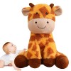 Ukuding Animal en Peluche Girafe - Poupées pelucheuses câlines à câliner | Cadeau danimal en Peluche Doux pour Le Nouvel an 