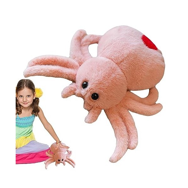 Peluche Araignée Oreiller En Peluche Peluche Araignée En Peluche Coussin Doux En Peluche Araignée Coussin Araignée Réaliste P