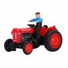 Shanrya Mini Tracteur de Ferme Jouet en Plastique Voitures Jouets pour la décoration de la Maison et de la récolte