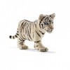 Schleich- Figurine Bébé Tigre Blanc Wild Life, 14732, Multicolore