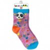 Ty Chaussette Peluche-Bamboo Le Panda Taille Unique , Multicolore, 26-31 Fille