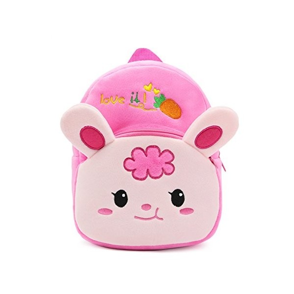 Elonglin Petit Sac à Dos Enfant Garderie Maternelle Sac Creche Animaux École Primaire Cartoon Mignon pour bébé Fille garçon 1