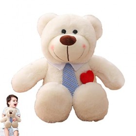 Maseaxi Ourson en Peluche, Ours en Peluche de 14 Pouces avec nœud Papillon Animaux en Peluche, Petits oursons en Peluche Joue