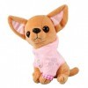 itrimaka Petit Jouet en Peluche pour Chien, Chien en Peluche Mignon Chihuahua, décoration Chien Confortable, décoration dorn