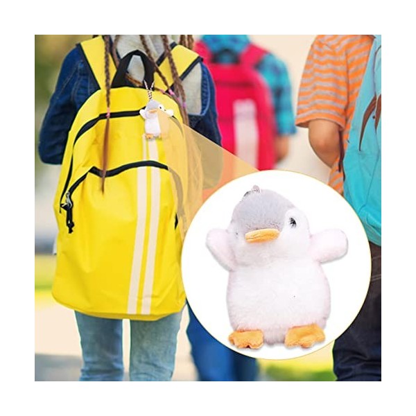 Cipliko Mini Jouet Pingouin | Joli Pendentif en Pingouin – Mini Porte-clés avec Pendentif en Peluche, Cadeaux Pingouin pour F