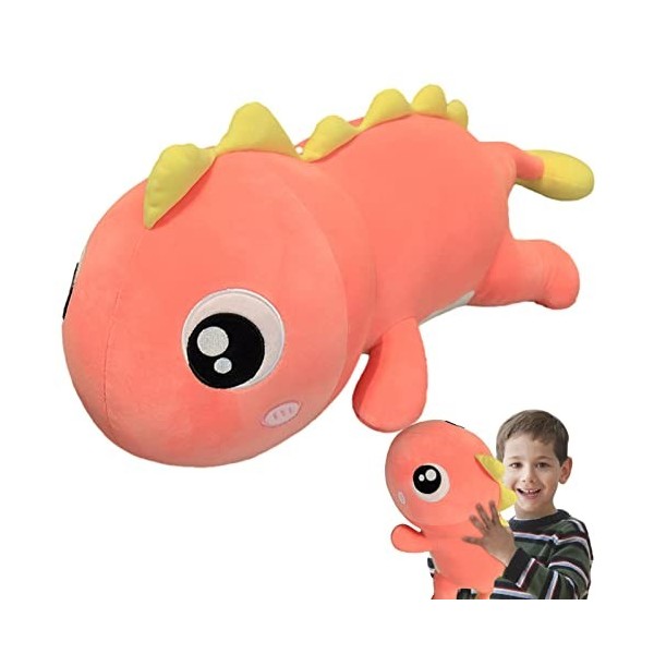 dinosaure mignonne douce et confortable - Peluche dinosaure - Doudou pondéré pour lanxiété - Pour enfants et adultes - Cadea