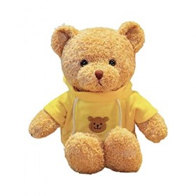 Huaxingda Animaux en Peluche des Bois - Poupée Ours Animal - Doux Ours Poupée Petite Boîte Cadeau Poupée Jouet pour Anniversa