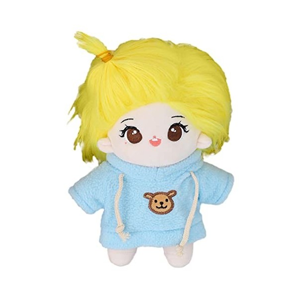 shenrongtong Princesse en Peluche,Jouer Rag Doll pour Les Tout-Petits - Fille Poupées Coton PP Doux, GranÉlasticité, Pas Défo