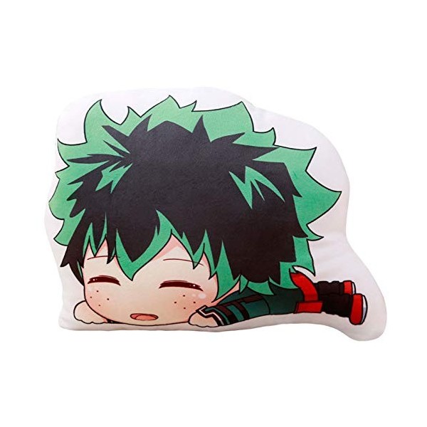 Zhongkaihua My Hero Academia Oreiller en peluche avec impression 3D Izuku Midoriya/Bakugou Katsuki/Todoroki Shoto