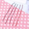 Healifty 4 Pcs Poupée Cils Faux Maquillage Cils Faux Cils Bandes Poupée Faisant Des Accessoires pour Barbie Ours en Peluche e