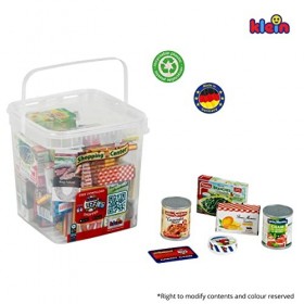 Theo Klein 7210 Grande Box Garnie de Produits Français I Boîtes et Conserves pour La Boutique Incluses I Jouet pour Enfants P