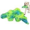 MISOYER Chiot Dino en Peluche,Pet Cat Dog Plushie Fournitures en Peluche | Jouets pour Chiens grinçants Doux, Accessoires pou