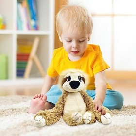 Elinrat Jouet en Peluche Paresseux | Mignon Paresseux en Peluche à Trois Doigts Design,Photographie Jouets en Peluche Doux po