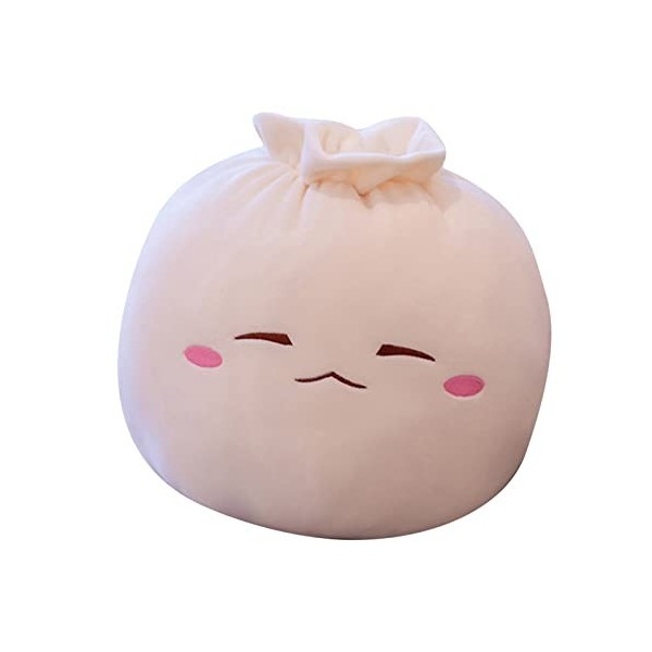 Hxiaen Expression peluche étouffée à la vapeur en forme de peluche avec différentes expressions super douce en allemand A, t