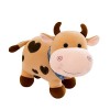 Hxiaen 1 pièce Vache Peluche Poupée Vache Peluche Animal Peluche Poupée Vache Peluche Cadeau danniversaire Décoration Peluch