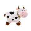 Hxiaen 1 pièce Vache Peluche Poupée Vache Peluche Animal Peluche Poupée Vache Peluche Cadeau danniversaire Décoration Peluch