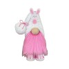 NICERAM Poupée en Peluche sans Visage GNOME - Maison GNOME Lapin, Ornements Mignons poupée GNOME en Peluche Pâques, Cadeaux e