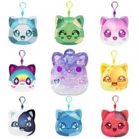 Aphmau 6700 MeeMeows Mystery Jouets à Clipser, Mini Peluche à Collectionner, 1 des 8 Personnages possibles, Les Styles Offici