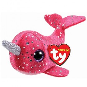 Ty Toys- Nelly Peluche, 1607-41259, Multicolore, 12 cm