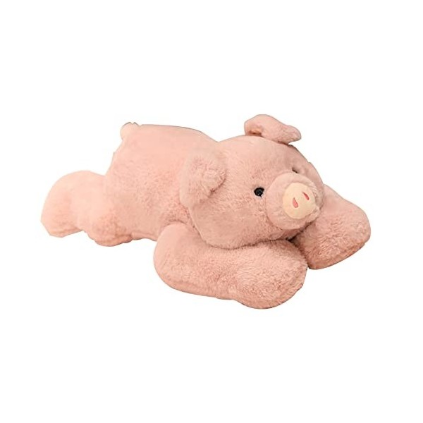 Teksome Animal en Peluche lesté, Ours Polaire en Peluche Soft Sleep, Jouet Ours Polaire Pliable Doux câlin Cadeau Parfait pou