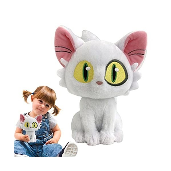 HIFONI Suzume No Tojimari Peluche Mignon Suzume No Tojimari Chat Daijin Chaise 25 cm Peluches Anime Film Peluche Peluche Poup