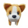 oAutoSjy Jouet Chien Interactif, Mignon de Chien en Peluche de Simulation Animaux de Compagnie Chien Peluche Interactive avec