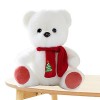 lencyotool Peluche Ours en Peluche Ours De Noël en Peluche Ours en Peluche Poupée Ours Oreiller Mignon en Peluche pour Le Cad